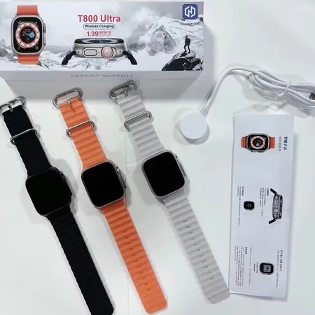 Reloj inteligente T800 ULTRA doble pulso
